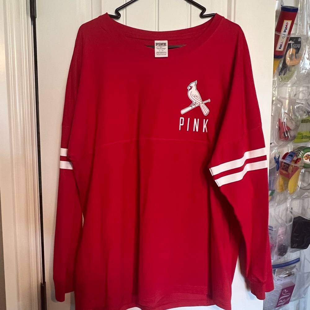 VS PINK STL cards long sleeve